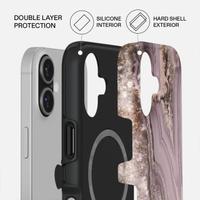 Husa Burga Dual Layer Magsafe Golden Taupe pentru iPhone 17