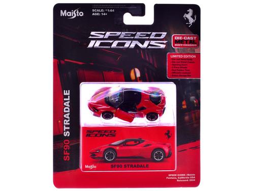 Masinuta metalica Speed Icons Sf90 Stradale, Scara 1 la 64