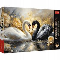 Puzzle Trefl Premium Plus Lebede Frumoase, 1000 de piese