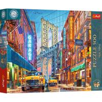 Puzzle Trefl Premium Plus Tea Time Campionatul European Vedere A Podului Manhattan, 500 de piese
