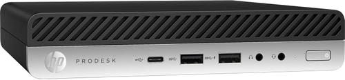 Calculator Sistem PC Refurbished HP ProDesk 600 G4 Mini, Intel Core i3-8100T 3.10GHz, 8GB DDR4, 256GB SSD, Windows 11 Pro