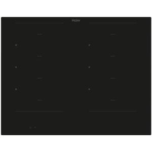 Plita incorporabila Haier ID Series 4 HA2MTB58IRB1S, Inductie, 4 zone, Cconectivitate WiFi/ hOn app, Cook with me, VaryCook, slider Touch Control, Flexy Zone, 65 cm (Negru)
