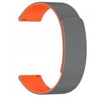 Curea Techsuit W074 pentru Samsung Galaxy Watch Series (Gri/Portocaliu)