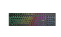 Tastatura Serioux SRXK-SKB709RGB, iluminare RGB, Wired, USB (Negru)