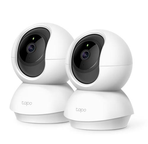 Set 2 camere supraveghere interior TP-Link Home Security, 1080P, Control vocal, Wi-Fi, IR 12m