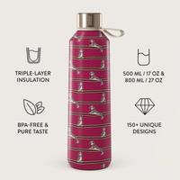 Sticla Termos Burga Inox On Hold BSTINXOH, 500 ml (Roz)