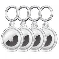 Husa Techsuit CT15 pentru Apple AirTag, Transparenta