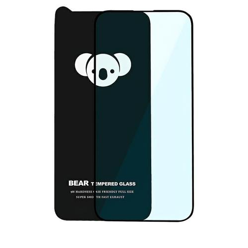 Folie de protectie Ecran Bear HD pentru Apple iPhone 15 Pro, Sticla Securizata, Full Glue