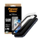 Folie de protectie Ecran PanzerGlass Ultra-Wide Fit EasyAligner pentru Apple iPhone 17 Pro, Sticla Securizata, Full Glue
