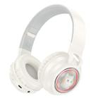 Casti Stereo Wireless HOCO W50 Kids Cute Cat, Bluetooth, A2DP, Alb