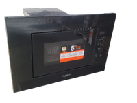 Cuptor cu microunde incorporabil Whirlpool WMF201G, Capacitate 20l, Putere 800 W, Grill, Jet Start, Jet Defrost, Negru