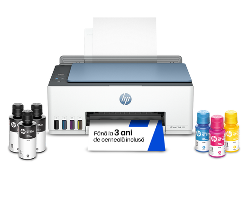Multifunctionala Color inkjet HP Smart Tank 585, A4, CISS, Wi-Fi