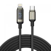 Cablu Date/Incarcare Lito D15 Display, USB-C - Lightning Lito, 27W, 1m