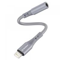 Adaptor Audio Techsuit AC2 SoundFlex, Lightning - 3.5mm (Gri)