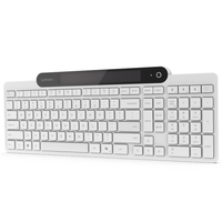 Tastatura Lenovo 800 Self-Charging, Bluetooth (Alb)