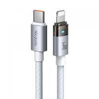 Cablu Date/Incarcare McDodo CA-6942, USB-C - Lightning, 36W, 1.2m (Alb)