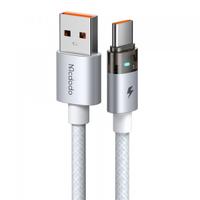 Cablu Date/Incarcare McDodo CA-6892, USB-A - USB-C, 66W, 1.2m (Alb)