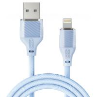 Cablu Date/Incarcare XO Design NB291, USB-A - Lightning, 18W, 1m (Albastru)