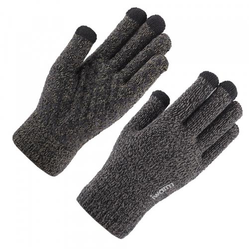 Manusi iarna tactile Iwarm ST0005, 21cm (Gri)