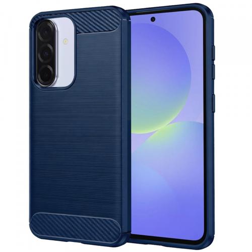 Husa pentru Samsung Galaxy A37 5G, Techsuit, Carbon, Albastra