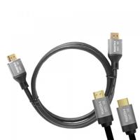 Cablu Video LTC Gold, HDMI - HDMI, 8K, 1m, Negru