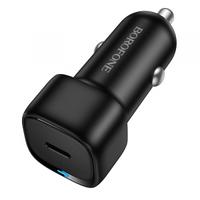 Incarcator Auto Borofone BZ34A Cloud, 20W, 3A, 1 x USB-C (Negru)