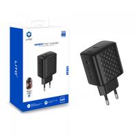 Incarcator Retea Lito LC13, 20W, 3A, 1 x USB-C (Negru)