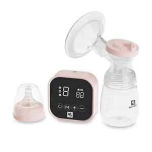 Pompa de san electrica Lorelli Lea, ecran LCD, recipient 180 ml, Roz