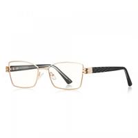 Ochelari pentru calculator Techsuit 3171, Anti-Blue Light (Negru/Auriu)