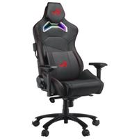 Scaun gaming ASUS ROG Chariot X, iluminare aRGB, tetiera ajustabila pe inaltime (Negru/Rosu)