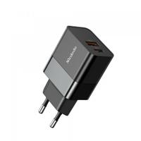 Incarcator retea McDodo CH-1951 Hydrogen, 20W, 1 x USB-A - 1 x USB-C (Negru)