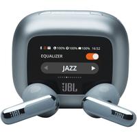 Casti In-Ear JBL Live Flex 3, Bluetooth 5.3, Hi-Res, Smart Case, True Adaptive NC, Autonomie 50H, Multi-point, IP54, Albastru