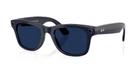 Ochelari Smart Ray-ban META Wayfarer Gen 2 RW4012 6628MF 53-22, Wi-Fi 6, Bluetooth, Aparat foto cu filmare, Asistent vocal, 32GB Flash, Lentile cu Tranzitie Transparent/Albastru (Negru)