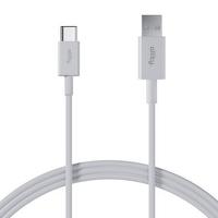 Cablu de date si incarcare Allity AUC-03 USB-A la lightning, 2.4A, 1m (Alb)