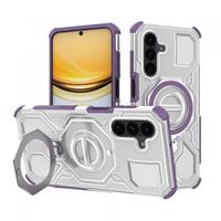 Husa pentru Samsung Galaxy A37 5G, Techsuit, Carbon Shield Pro, Mov