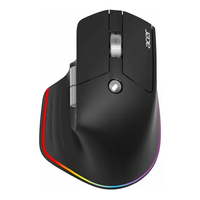 Mouse Acer Easy Fit, Bluetooth, Wireless 2.4Ghz, iluminare RGB (Negru)