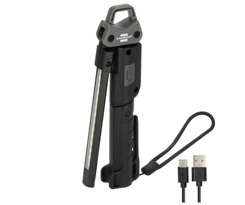 Lanterna Brennenstuhl HL 400 AC USB 400 lm (Negru)