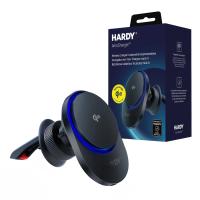 Incarcator auto 3MK Hardy AeroCharger, Wireless, 15W (Negru)