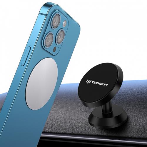 Suport Auto Magnetic Techsuit S10, Universal (Negru)