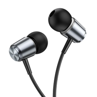 Casti Stereo HOCO M108, 3.5mm, Gri
