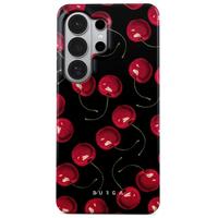 Husa telefon Burga Dual Layer Magnetic Cherrybomb pentru Samsung Galaxy S26 Ultra (Negru/Rosu)