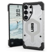Husa telefon UAG Pathfinder Clear Magnetic pentru Samsung Galaxy S26 Ultra (Negru/Transparent)