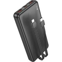 Baterie externa Borofone BJ57, 10000 mAh, 2x USB, 1x USB-C, 22.5 W (Negru)