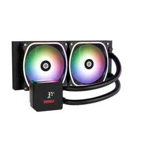 Cooler CPU Enermax Aquafusion II 240mm aRGB, 500-1800 RPM (Negru)