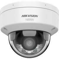 Camera supraveghere video exterior Hikvision Smart Hybrid Light ColorVu Fixed Dome DS-2CD2147G3-LIS2UY(2.8MM), 4MP, 2.8mm, IR 30M, Microfon, PoE, IP67