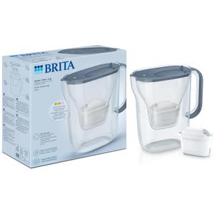 Cana filtranta Brita Style Essential BR1058042, 2.4 l, Filtru Maxtra Pro Pure (Gri)