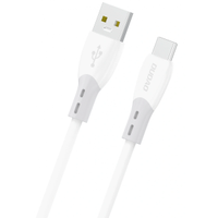 Cablu Date si Incarcare USB-A - USB-C Dudao L25ST, 100W, 1m, Alb