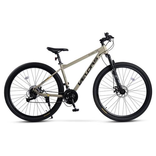 Bicicleta MTB Velors Rambler V29310A 29inch, 21 viteze, sistem de franare mecanic pe disc, Olive/Negru