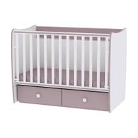 Mobilier Lorelli Matrix New, 0 - 3 ani, 60 x 120 cm, Alb/Maro