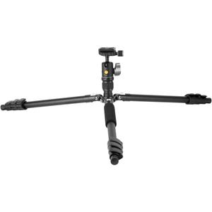 Trepied Vanguard VESTA GO 204AB, Aluminiu, 4 sectiuni, H 21.1 - 138.4 cm, Ball Head, 1/4"-20 (Negru)